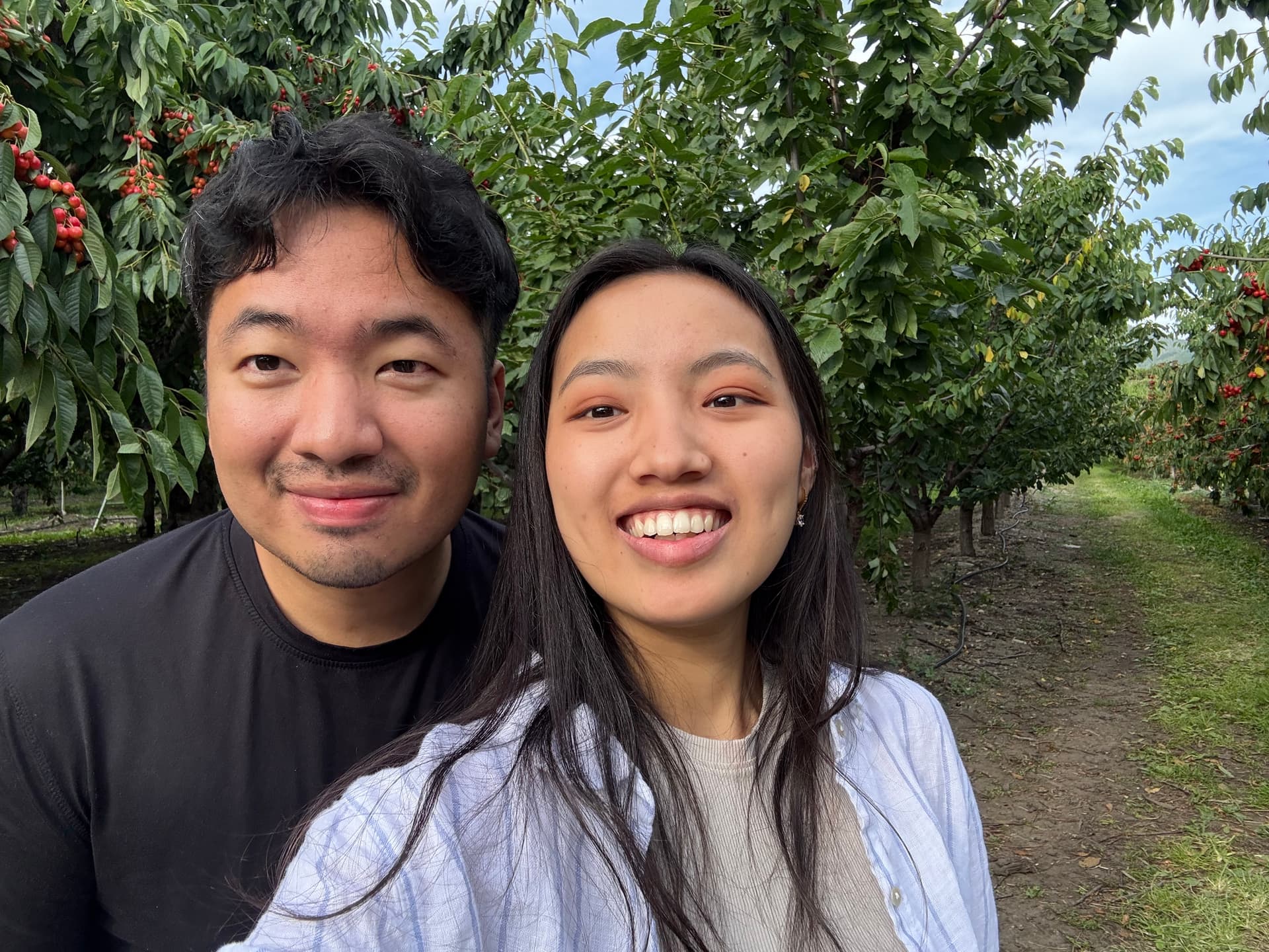 Our First Cherry Picking